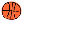 Basketball Name Tag