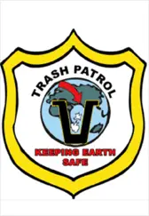 Trash Patrol Badges Name Tag